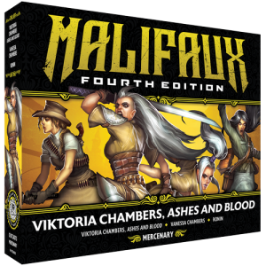 Malifaux: Viktoria Chambers, Ashes and Blood (4ed)