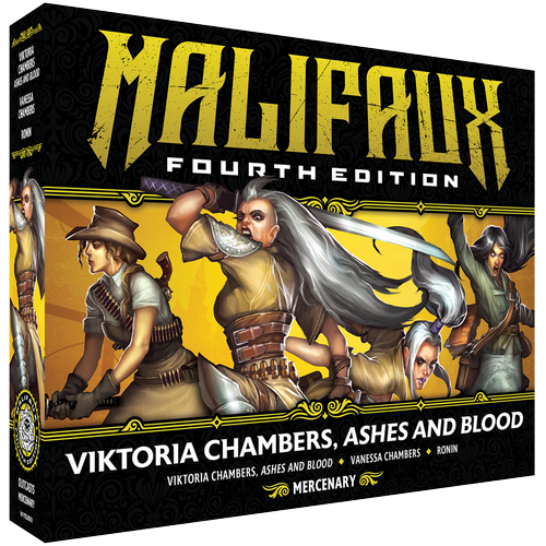Malifaux: Viktoria Chambers, Ashes and Blood (4ed)