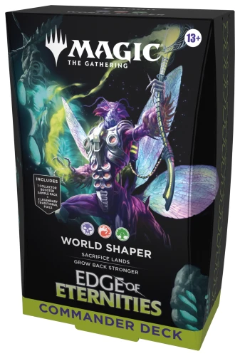 Magic The Gathering: Edge of Eternities - Commander deck World Shaper