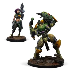 Infinity: Scarface & Cordelia. Mercenary Armored Team