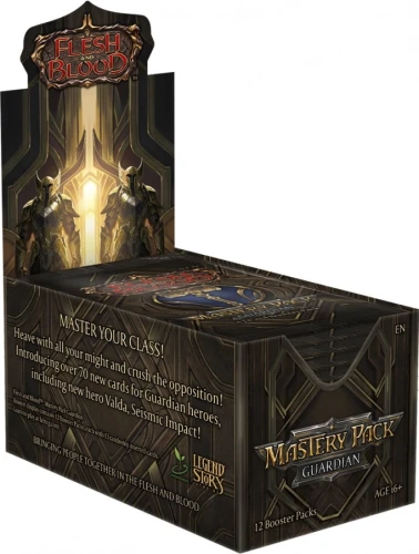 Flesh & Blood TCG: Mastery Pack - Guardian - Booster Display