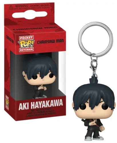 Funko POP! Keychain: Chainsaw Man - Aki