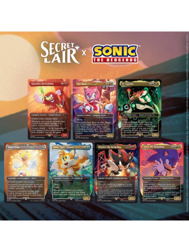Magic the Gathering: Secret Lair X Sonic: Friends & Foes