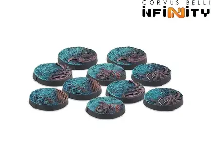 Infinity: 25mm Scenery Bases, Zeta Series