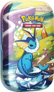 Pokemon TCG: Scarlet & Violet - Prismatic Evolutions - Mini Tin - Vaporeon