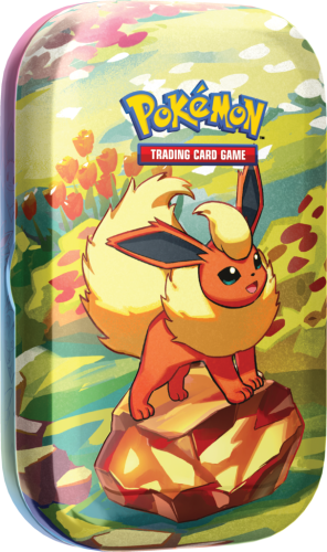 Pokemon TCG: Scarlet & Violet - Prismatic Evolutions - Mini Tin - Flareon