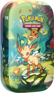 Pokemon TCG: Scarlet & Violet - Prismatic Evolutions - Mini Tin - Leafeon