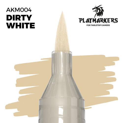 AK-Interactive AK M004 Dirty White – Playmarker