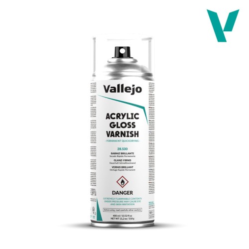 Vallejo Aerosol Varnish - Gloss 28.530 400ml