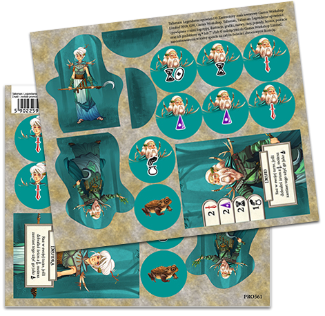 Talisman - Legendarne Opowieści: Druid - zestaw promocyjny