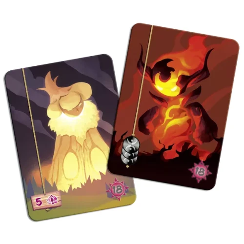 Pradawny Las: Sanki i Onibi - karty promocyjne