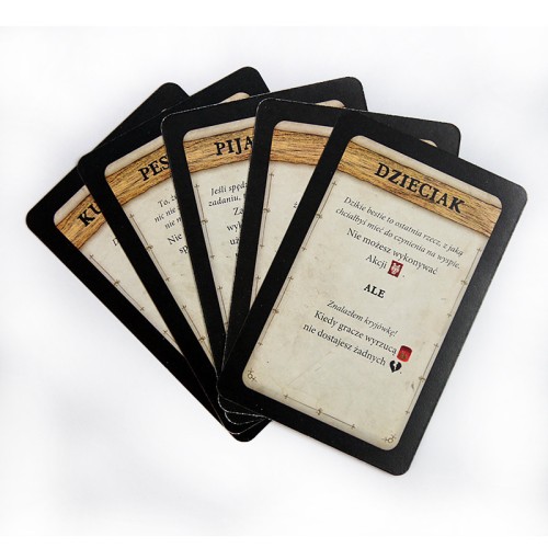 Robinson Crusoe: Karty Cech - zestaw 1