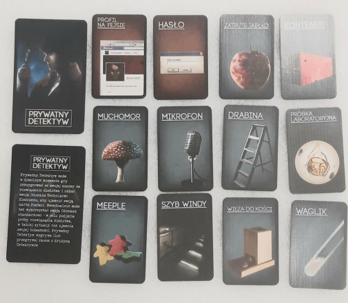 Dochodzenie: Zestaw kart promocyjnych 2