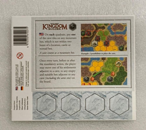Królestwo w Budowie (Kingdom Builder): Jaskinie