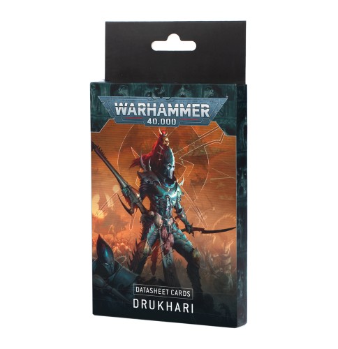 Datasheet Cards: Drukhari 10ed
