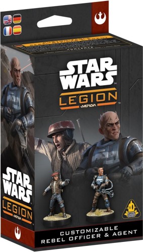 Star Wars: Legion 2.0 - Customizable Rebel Officer & Agent