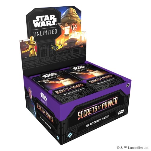 Star Wars Unlimited: Secrets of Power Booster Box