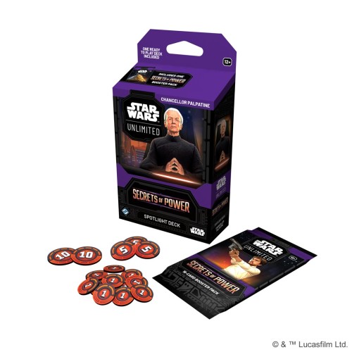 Star Wars Unlimited: Secrets of Power Spotlight Deck - Chancellor Palpatine