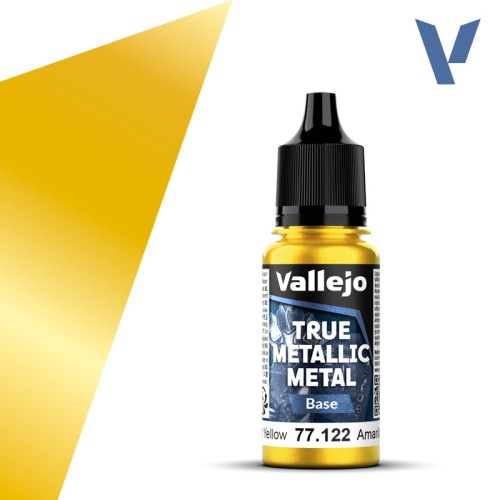True Metallic Metal:  Base Radiant Yellow (77.122)