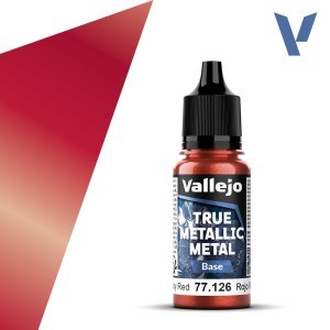 True Metallic Metal: Base Ruby Red (77.126)