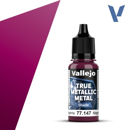 True Metallic Metal: Shade Crimson Magenta (77.147)