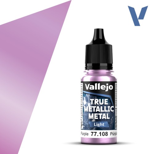 True Metallic Metal: Light Amethyst Purple (77.108)