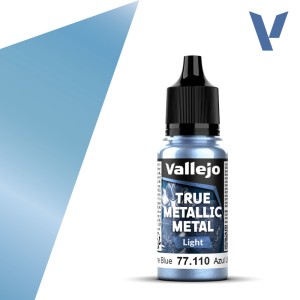True Metallic Metal: Light Ultramarine Blue (77.110)