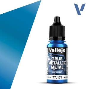 True Metallic Metal: Airbrush Sapphire Blue (77.171)