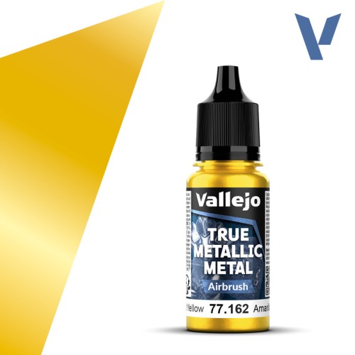 True Metallic Metal: Airbrush Radiant Yellow (77.162)