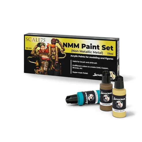 Zestaw farb Scale75 - NMM Gold and Copper
