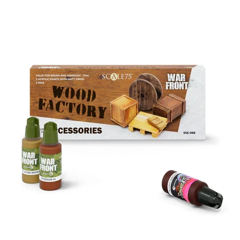 Zestaw farb Scale75 - Wood Factory