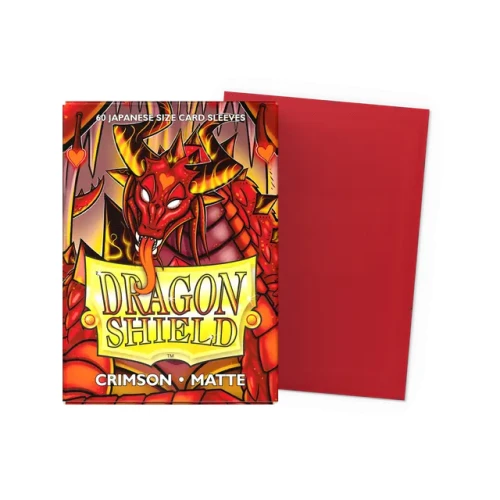 Dragon Shield Japanese - Matte Crimson