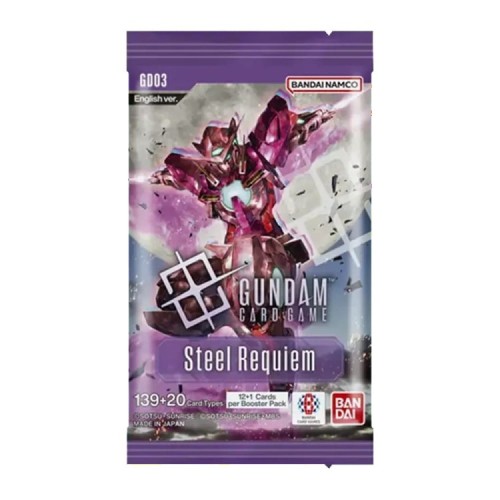 Gundam Card Game: Steel Requiem Booster GD03