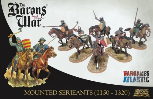 Baron's War: Mounted Serjeants (1150-1320)(Second Edition)