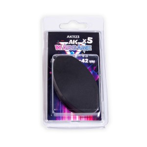 Owalne Podstawki 75x42mm (5szt)