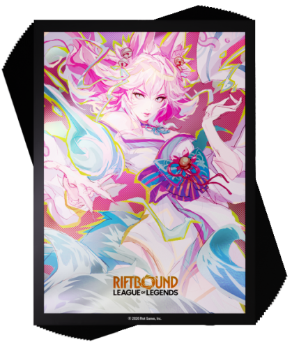 Riftbound League of Legends TCG: Spiritforged - Spirit Blossom - Ahri - Art Sleeves (100)