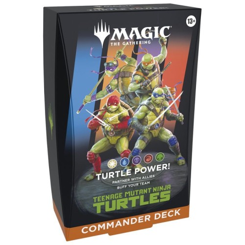 Magic The Gathering: Teenage Mutant Ninja Turtles Commander Deck Turtle Power
