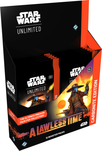 Star Wars: Unlimited: A Lawless Time - Carbonite Booster Display