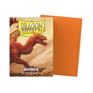 Dragon Shield Matte Amber (100szt) 