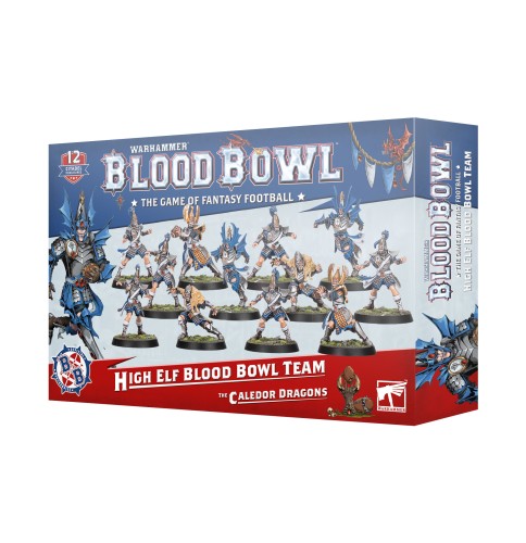 Blood Bowl High Elf Team – The Caledor Dragons