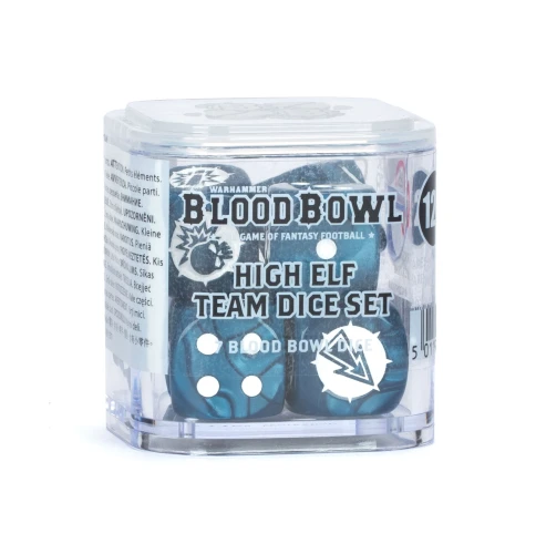 Blood Bowl High Elf Team Dice Set