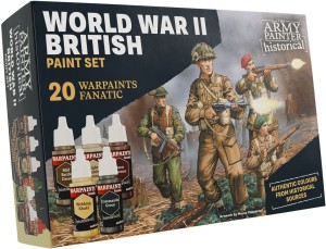 British Paint Set - World War II 