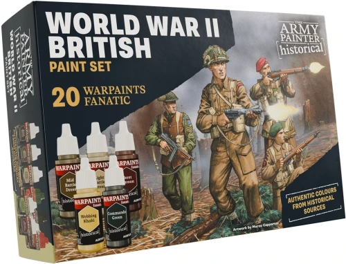 British Paint Set - World War II 