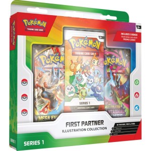 Pokemon First Partner Illustration Collection Series 1