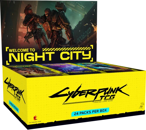 Cyberpunk TCG: Welcome to Night City - Booster Display (24)