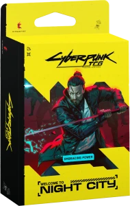 Cyberpunk TCG: Welcome to Night City - Embracing Power Starter Deck