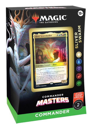 Magic the Gathering: Commander Masters - Silver Swarm Commander Deck 