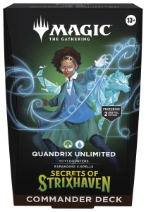 Magic the Gathering: Secrets of Strixhaven - Commander Deck - Quandrix Unlimited