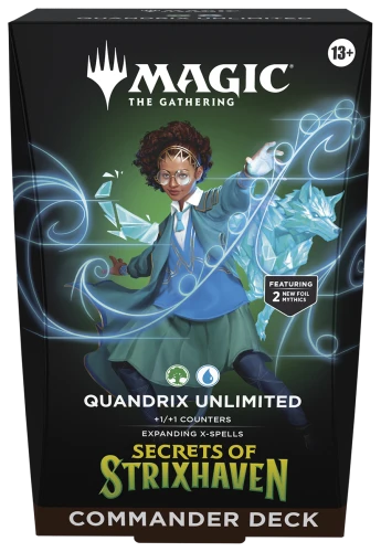 Magic the Gathering: Secrets of Strixhaven - Commander Deck - Quandrix Unlimited