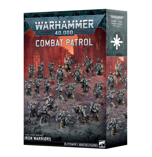 Combat Patrol: Chaos Space Marines – Iron Warriors